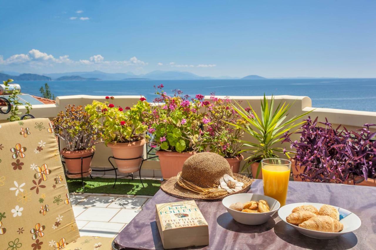 Seaside Holiday Apartment Xiropígado Kültér fotó